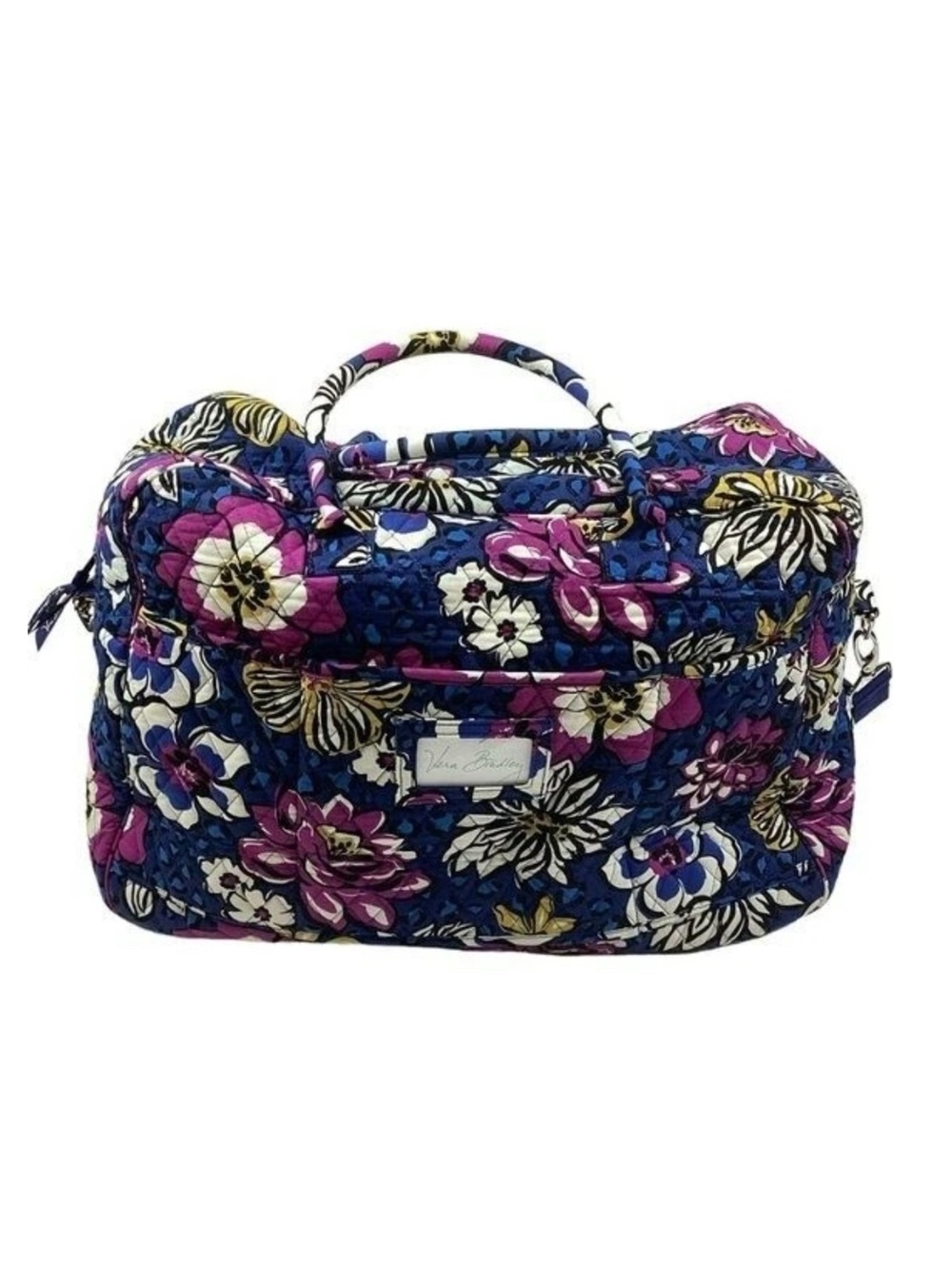 Vera Bradley Retired African Violet Travel Weekender Tote